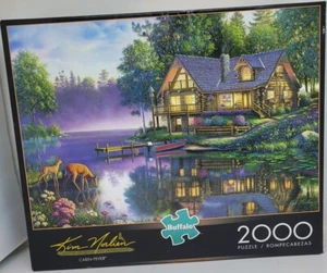 Buffalo Games Jigsaw Puzzle Cabin Fever 2000 Piece by Kim Norlien - Picture 1 of 4