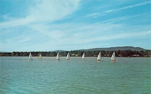 GA~GEORGIA~ROME~SAILBOATING AT GARDEN LAKES~ROME'S LARGEST SUBURB - Picture 1 of 2