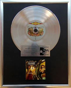 Zucchero Sugar Fornaciari original CD/Cover +12"gerahmt goldene Schallplatte - Foto 1 di 10