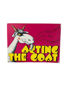 Acting The Goat funny board game by Bizarre Games 1995 Complete, rare, vintage