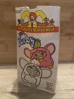 Bolso McDonald's Happy Meal 1999 Furby Foto 1 de 4