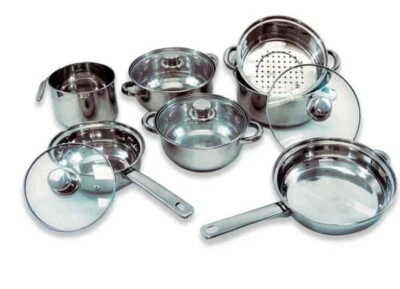 Set di pentole da 12 pezzi per cucina  - Immagine 1 di 2