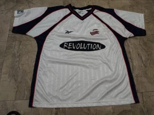 New England Revolution 2XL MLS Soccer Home Kit - Picture 1 of 4