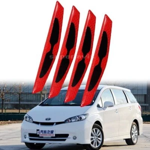 4pcs Door Anti-collision Strip Warning Decorative Sticker For Toyota Wish - Picture 1 of 16