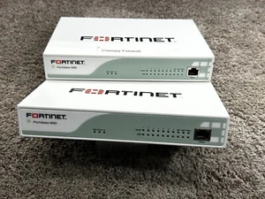 2 X Fortinet FortiGate 60D Firewall Network Security Appliance, FG-60D 91833 - Picture 1 of 5