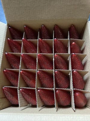 C9 Red Led Light Bulb E17 Base NEW - Image 1 of 2