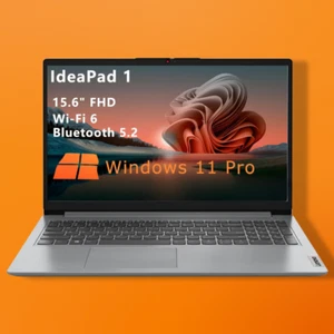 Lenovo IdeaPad 1 Laptop, 15.6" FHD, Intel Dual Core, 32GB RAM, 1TB SSD - Picture 1 of 8