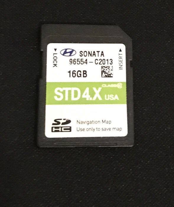2016 Sonata Navigation Map SD Card 96554-C2013 GENUINE OEM PART GPS 96554-C2013  - Image 1 of 1