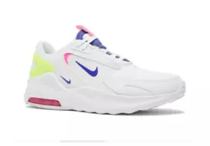 Nike Air Max Bolt AMD Sneakers Taglio Basso Taglia 8 Wht Indigo Burst Pink Blast Volt Wmn - Foto 1 di 12