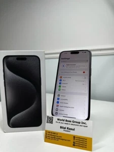 Apple iPhone 15 Pro Max - 256GB - Unlocked - Excellent condition - Physical SIM - Picture 1 of 2