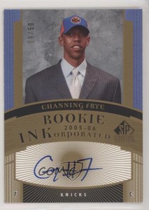 2005 SP Signature Edition INKorporated /50 Channing Frye #RI-CF Rookie Auto RC