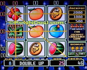 Tablero de juego Coin's Fortune Cherry Master 8 revestimientos PCB POG Pot O ranura de fruta dorada - Imagen 1 de 15