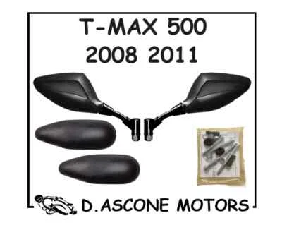 Specchietti a Manubrio Tmax Orion Neri CON TAPPI 2008 2009 2010 2011 Specchi