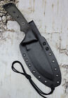 KYDEX SHEATH for TOPS OUTPOST COMMAND,  DROP CLIP,  HAND MADE,  TOPSKY338