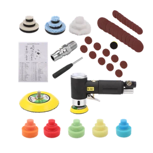 2'' 3'' Air Sander Car Pneumatic Polisher Buffer Orbital Sanders for Auto : - Picture 1 of 14