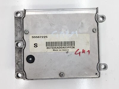 2003 - 2011 Saab 9-3 2.0T módulo de controle de motor computador ECU ECM 55567225 FABRICANTE DE EQUIPAMENTO ORIGINAL - Imagem 1 de 4