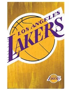 LOS ANGELES LAKERS 22 X 34" Poster 2013 NOS - Picture 1 of 2