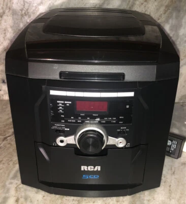 RCA RS22162 Stereo 5 CD Changer AM/FM-Unit Only- Fix Upper-For Parts Only-SHIP24 - Image 1 of 4