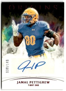 2022 Panini Chronicles Draft Picks Origins Rookie Autographs Red Jamal Pettigrew - Picture 1 of 2