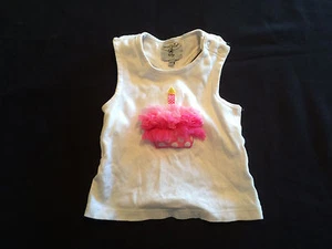 Mud Pie 1st Birthday / Cupcake Girls Shirt Size 2T/3T - Picture 1 of 5