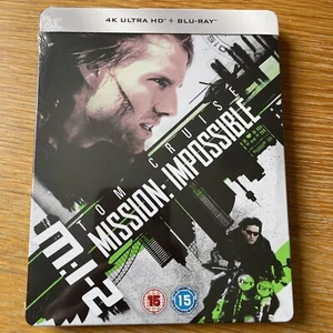 MISSION : IMPOSSIBLE 2 - UK EXCLUSIVE 4K UHD + BLU RAY STEELBOOK - NEW & SEALED - Picture 1 of 2