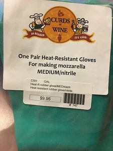 1pr. Gummihandschuhe Heat-R Stripping Nachbearbeitung Küche Reinigung Nitril Medium - Bild 1 von 2