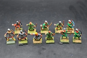 Warhammer Fantasy Bretonnian Archers x11 Bernard 3rd Edition Metal - Picture 1 of 7