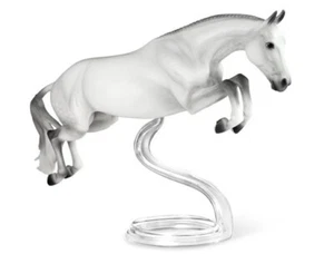 BREYER HORSE GET ROWDY #1862 DUTCH WARMBLOOD, GRAY TRADITIONAL MODEL HORSE NEW - Picture 1 of 5