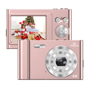 4K Digital Video 48MP 2.4 Inch IPS Screen Auto O2G8 - Picture 1 of 11