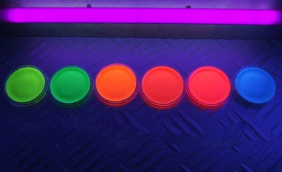 500ml NEON Latexmilch Schwarzlicht Flüssig Latex Rubber Low-Ammoniak Kautschuk  - Bild 1 von 2