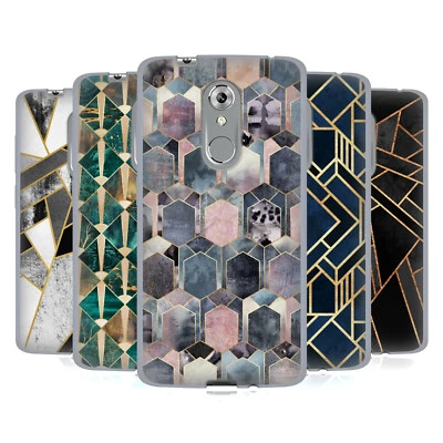 OFFICIAL ELISABETH FREDRIKSSON GEOMETRIC DESIGN PATTERN GEL CASE FOR ZTE PHONES - Image 1 of 4