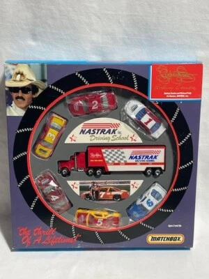 1992 Matchbox Petty Combs NASTRAK Driving School Set, NIB, 1/64, NOS (see pics) - Image 1 of 4