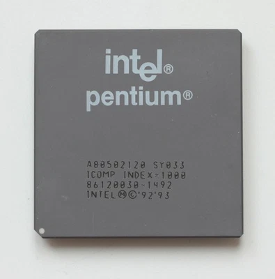 Socket 7 Processor CPU - Intel Pentium 120 - 120MHz - SY033 - TESTED - Image 1 of 2