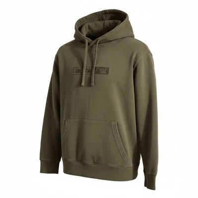 Suéter American Eagle XSMALL Verde Ejército Sudadera con Capucha Bolsillo Frontal Cordón Y2K Foto 1 de 4