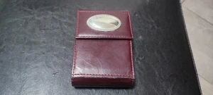 PORTACARTE DA GIOCO CON MATITA - BLOCCHETTO - SEGNAPUNTI  CON BLASONE IN ARGENTO - Foto 1 di 10