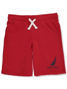 Nautica Boys' Pull-On Shorts Color: carmine red Size: 8 - Picture 1 of 4