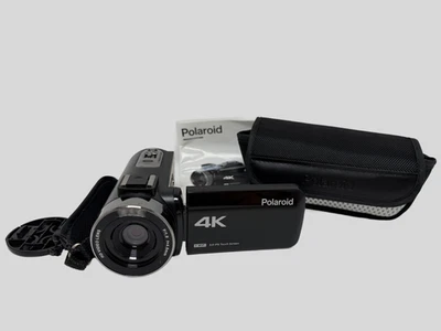 Polaroid 4K Zoom Touch Screen Wi-Fi Camcorder - Black - Image 1 of 4