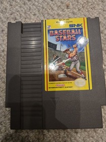 SNK Baseball Stars Nintendo NES Battery Backup NTSC-U/C (US/Canada)
