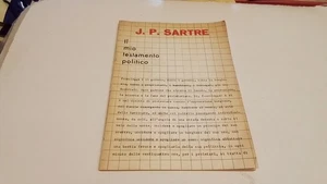 J. P. Sartre, Il mio testamento politico , edizioni "Anarchismo" 1978, 4o25 - Foto 1 di 4
