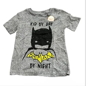 Batman Toddler Boys T-shirt by Jumping Beans NWT 2T “Kid By Day Batman By Night” - Picture 1 of 2