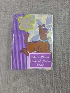 Vintage Scooby Doo Photo Album 4x6 48 pictures New In Plastic 2000's - Picture 1 of 3