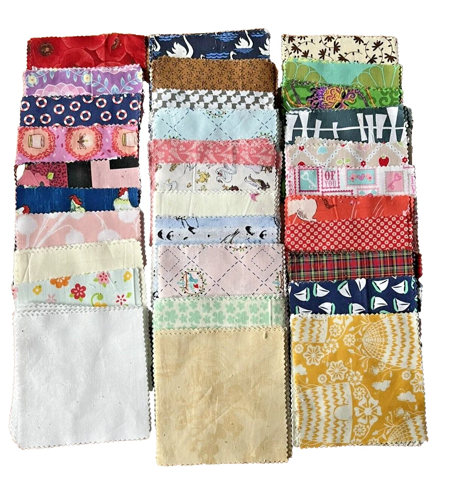 5" Fabric Square CHARM PACK Patchwork Quilting designer variety Qty 50 (Mixed) - Image 1 of 1
