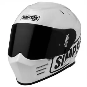 Simpson Ghost Bandit "Simpson Logo2" Motorcycle Helmet DOT - Bild 1 von 3