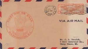 ZAYIX United States C19-7 FDC JA Roy cachet stained 092323USF31 - Picture 1 of 2