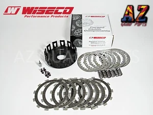 05-25 Yamaha YZ125 YZ 125 Wiseco Negro Resistente Embrague Cesta Fibras Muelles - Imagen 1 de 1