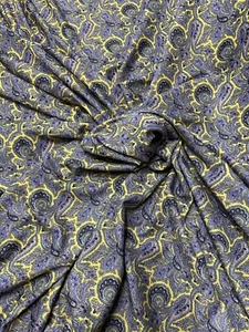 4 METRES GOOD QUALITY VALENTINO SCUBA CREPE JERSEY STRETCH DRESS FABRIC CHEAPEST - Picture 1 of 6