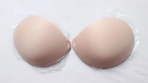 Boomba Women's Lightweight Magic Padded Sticky Bra ZG3 Beige Size A NWT - Picture 1 of 5