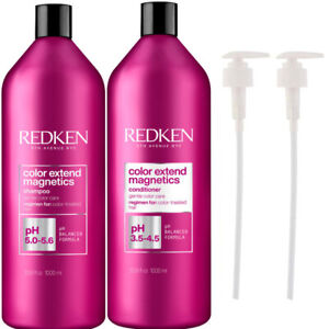 Redken Colour Extend Magnetics Shampoo & Conditioner Duo (2x1000ml) *FREE PUMPS*