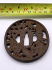 TSUBA  Craft Technique Japanese Sword Guard  Old Antiques Special Items
