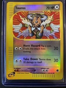 Tauros 133/165 Reverse Holo Expedition Base Set Pokemon Karte - PACKFRISCH - Bild 1 von 8